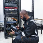 ICT project for fibre link installation between two blocks in a campus.