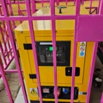 Standby Power Diesel Generator Project. The generator was installed in a bank.