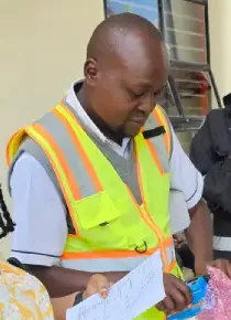 Client review on power stabilisation project. Africa Nazarene University